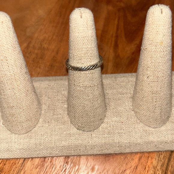 David Yurman Stacking Cable Band Ring 8 US - Picture 1 of 6